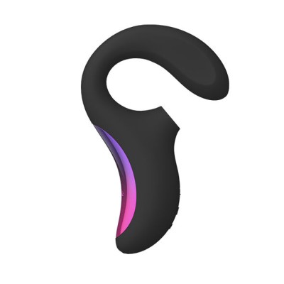 LELO - ENIGMA MASSAGER DE ESTIMULAO DE DUPLA SUCO PRETO - D-228120 - Dona Pimenta