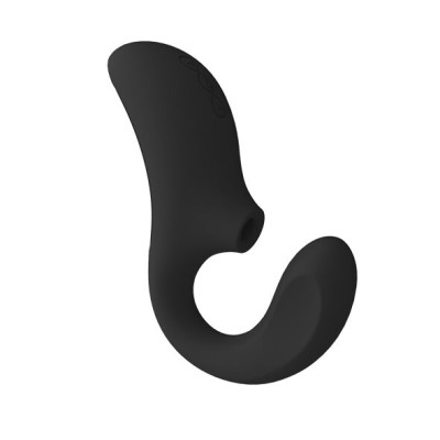 LELO - ENIGMA MASSAGER DE ESTIMULAO DE DUPLA SUCO PRETO - D-228120 - Dona Pimenta