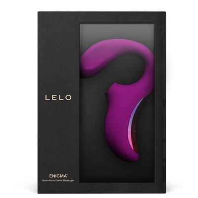 LELO - ENIGMA ESTIMULAO DE DUPLA SUCO DEEP ROSE MASSAGER - D-228121 - Dona Pimenta