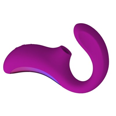 LELO - ENIGMA ESTIMULAO DE DUPLA SUCO DEEP ROSE MASSAGER - D-228121 - Dona Pimenta