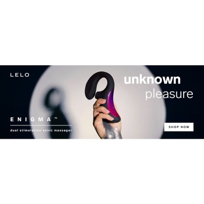 LELO - ENIGMA ESTIMULAO DE DUPLA SUCO DEEP ROSE MASSAGER - D-228121 - Dona Pimenta