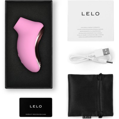 LELO - SONA 2 TRAVEL SONIC CLITORIS MASSAGER ROSA - D-235971 - Dona Pimenta