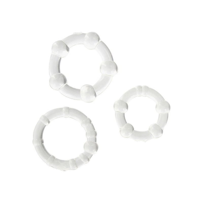 CONJUNTO DE SEVÊNCIAS DE TRÊS ANÉIS DE PÊNIS CLAROS - D-221991 - Dona Pimenta CONJUNTO DE SEVÊNCIAS DE TRÊS ANÉIS DE PÊNIS CLAROS - D-221991 - Dona Pimenta