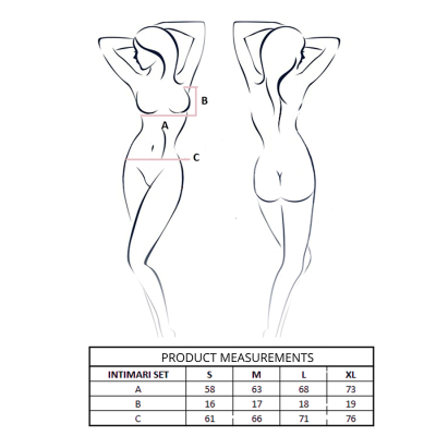 PASSION - CONJUNTO DE SUTIÃ + CALCINHA ÍNTIMA ROSA P/M - D-244593 - Dona Pimenta