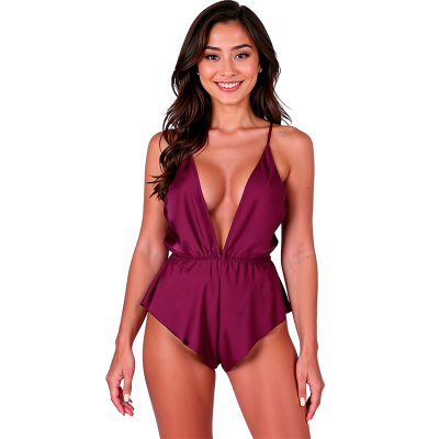 PASSION - SENSIE BODY PLUM L/XL - D-244612 - Dona Pimenta