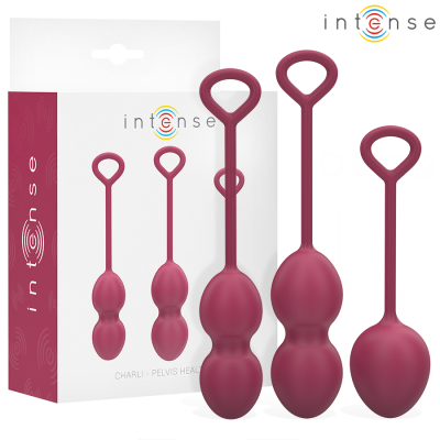 INTENSE - KIT CHARLI KEGEL BALL BURGUNDY - D-244432 - Dona Pimenta