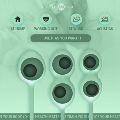 INTENSE - KIT CHARLI KEGEL BALL VERDE CLARO - D-244433 - Dona Pimenta