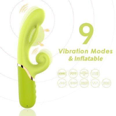 ARMONY - INFLABE POINT A PARA ESTIMULADOR VIBRADOR VERDE - D-243056 - Dona Pimenta