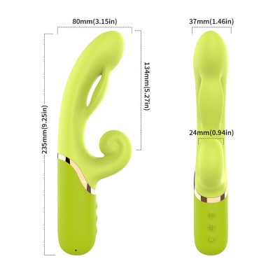 ARMONY - INFLABE POINT A PARA ESTIMULADOR VIBRADOR VERDE - D-243056 - Dona Pimenta