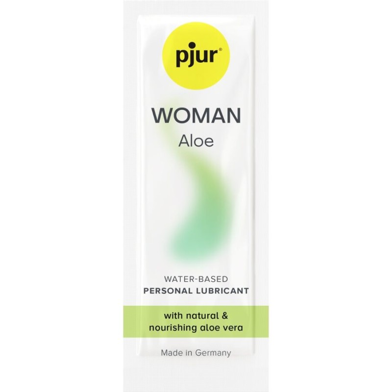 LUBRIFICANTE À BASE DE ÁGUA PJUR WOMAN ALOE 2 ML - D-230671 - Dona Pimenta LUBRIFICANTE À BASE DE ÁGUA PJUR WOMAN ALOE 2 ML - D-230671 - Dona Pimenta