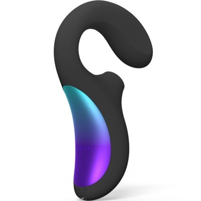 LELO - ENIGMA WAVE MASSAGEADOR DE TRIPLA VIBRAÇÃO PRETO - D-244656 - Dona Pimenta