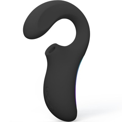 LELO - ENIGMA WAVE MASSAGEADOR DE TRIPLA VIBRAÇÃO PRETO - D-244656 - Dona Pimenta