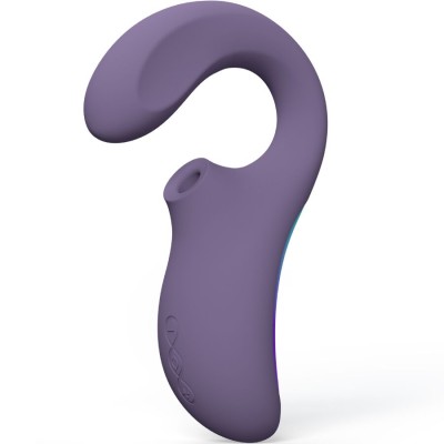 LELO - ENIGMA WAVE MASSAGEADOR DE TRIPLA VIBRAÇÃO CYBER ROXO - D-244657 - Dona Pimenta