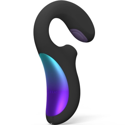 LELO - ENIGMA DUPLO VIBRADOR SÚNICO PONTO G PRETO - D-244658 - Dona Pimenta