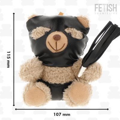 FETISH SUBMISSIVE - LUNO BDSM URSO DE PELÚCIA MODELO 7 - D-244435 - Dona Pimenta
