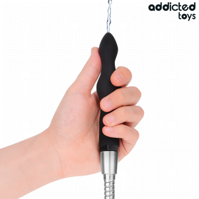 ADDICTED TOYS - LIMPADOR ANAL COM ADAPTADOR UNIVERSAL MODELO 3 - D-244428 - Dona Pimenta