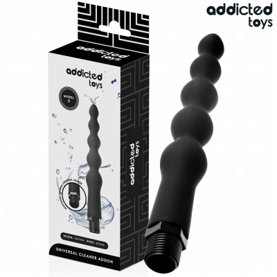 ADDICTED TOYS - LIMPADOR ANAL COM ADAPTADOR UNIVERSAL MODELO 5 - D-244430 - Dona Pimenta