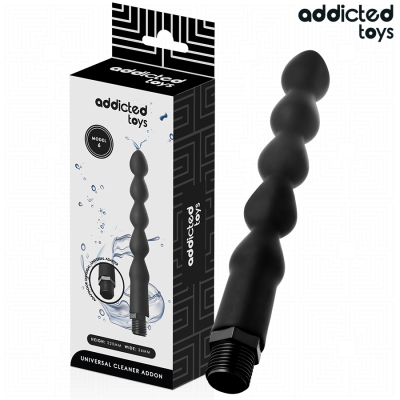 ADDICTED TOYS - LIMPADOR ANAL COM ADAPTADOR UNIVERSAL MODELO 6 - D-244431 - Dona Pimenta