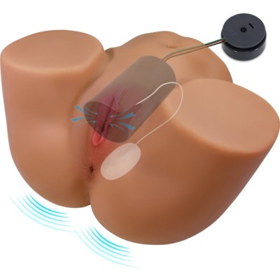 CRAZY BULL - GERIANN VIBRADOR DE BULL FEMININO REALISTA E SUCÇÃO COM SOM 5,5 KG - D-243857 - Dona Pimenta