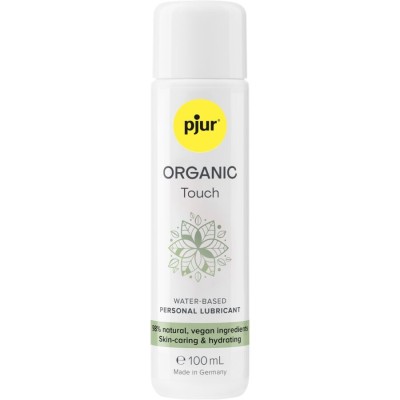 PJUR - LUBRIFICANTE ORGANIC TOUCH HIDRATANTE VEGANO 100 ML - D-244664 - Dona Pimenta