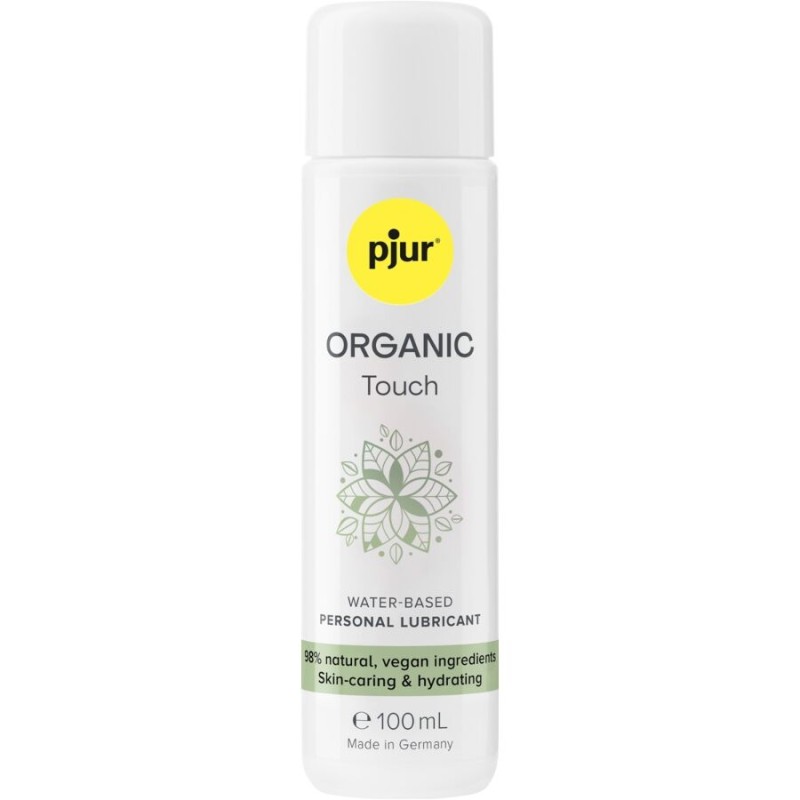 PJUR - LUBRIFICANTE ORGANIC TOUCH HIDRATANTE VEGANO 100 ML - D-244664 - Dona Pimenta