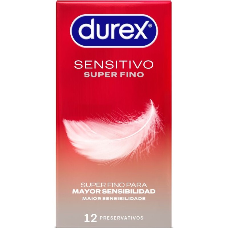 DUREX - CONTATO SENSÍVEL TOTAL 12 UNIDADES - D-194988 - Dona Pimenta