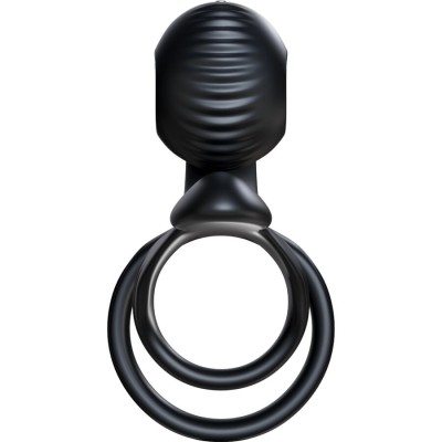 SNAIL VIBE - JOVI COUPLES RING CONTROLE REMOTO PRETO - D-244667 - Dona Pimenta