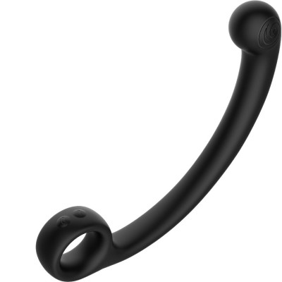SNAIL VIBE - AXI VIBRADOR DE MASSAGEM PRETO - D-244444 - Dona Pimenta