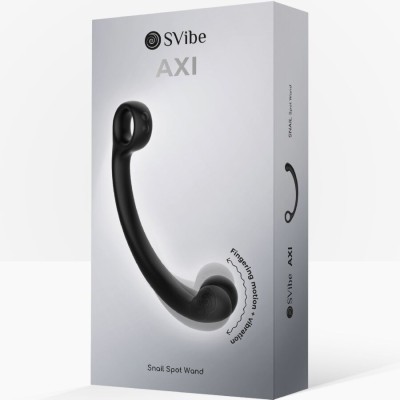 SNAIL VIBE - AXI VIBRADOR DE MASSAGEM PRETO - D-244444 - Dona Pimenta