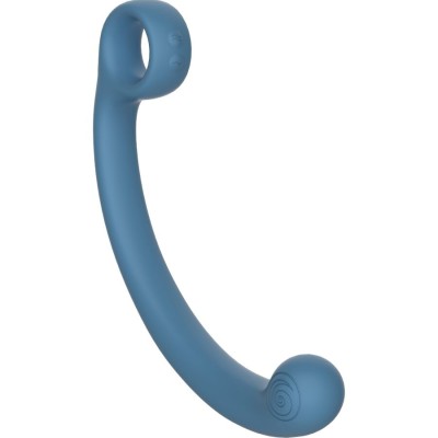 SNAIL VIBE - AXI VIBRADOR DE MASSAGEM AZUL - D-244445 - Dona Pimenta