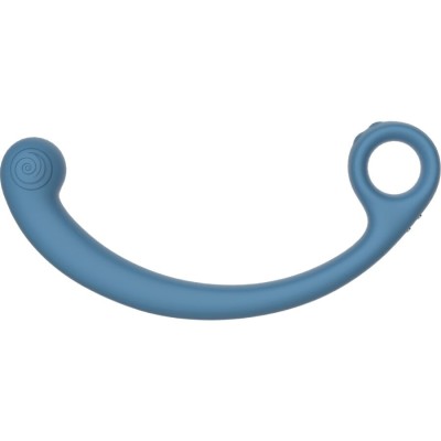 SNAIL VIBE - AXI VIBRADOR DE MASSAGEM AZUL - D-244445 - Dona Pimenta