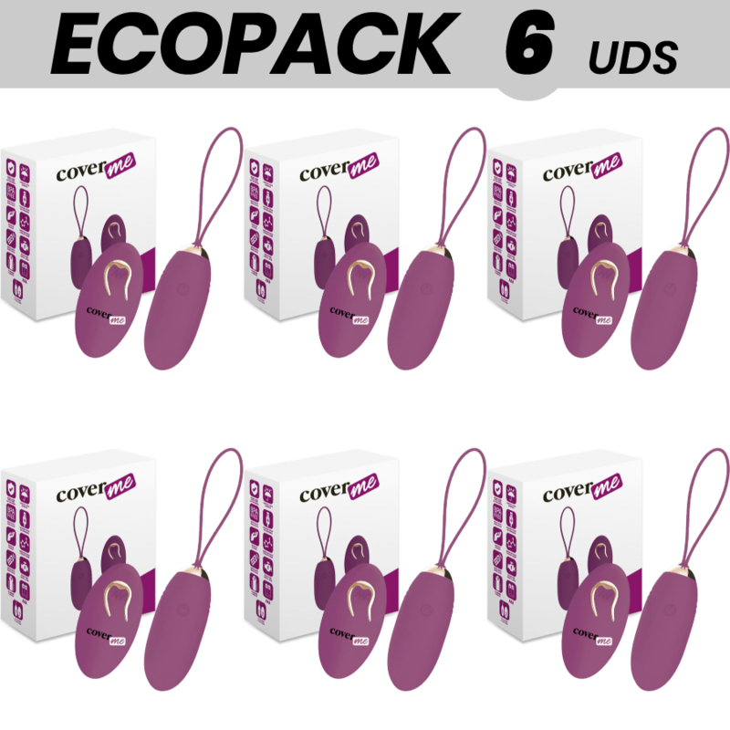 ECOPACK 6 UNIDADES - CONTROLE REMOTO EGG COVER ME LAPI LILAC - D-213340 - Dona Pimenta