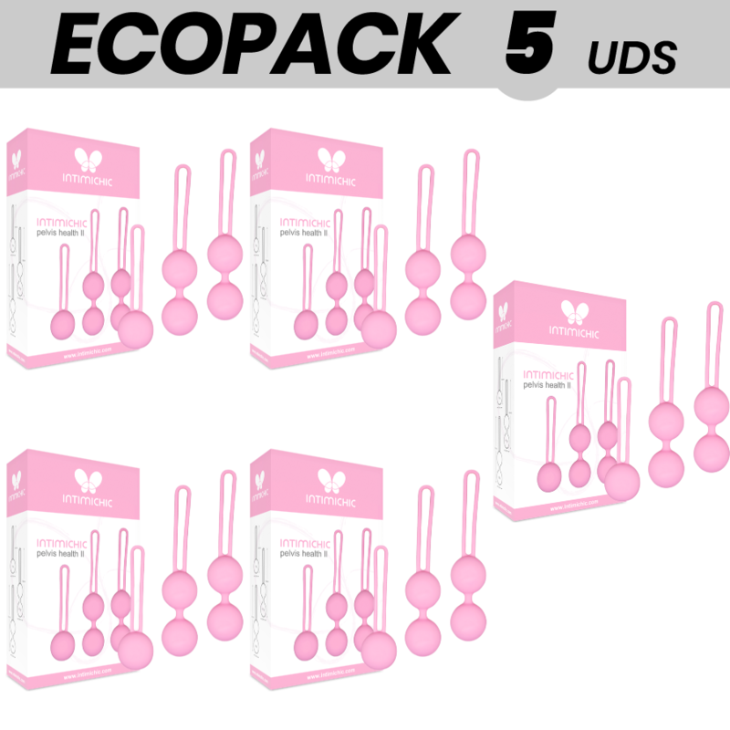 ECOPACK 5 UNIDADES - INTIMICHIC PELVIS HEALTH II REHABILITACION PELVICA - D-216507 - Dona Pimenta