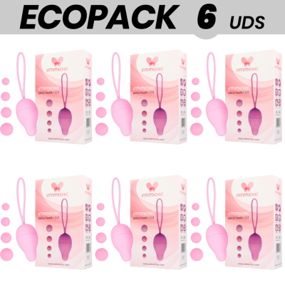ECOPACK 6 UNIDADES - INTIMICHIC PELVIS HEALTH I 2.0 REABILITAO PÃLVICA - D-217132 - Dona Pimenta