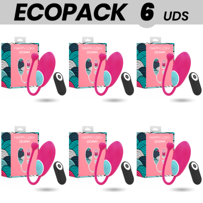 ECOPACK 6 UNIDADES - HAPPY LOKY CONTROLE REMOTO OCIAN - D-223071 - Dona Pimenta