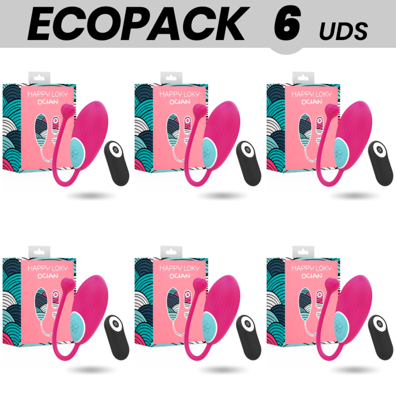ECOPACK 6 UNIDADES - HAPPY LOKY CONTROLE REMOTO OCIAN - D-223071 - Dona Pimenta