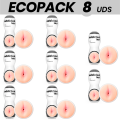 ECOPACK 8 UNIDADES - ADDICTED TOYS MASTURBADOR ANO 2.0 - D-224996 - Dona Pimenta