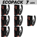 ECOPACK 7 UNIDADES - RITHUAL ANUSARA DUPLO MOTOR RECARREGVEL 2.0 PRETO 6 + 1 GRTIS - D-225381 - Dona Pimenta