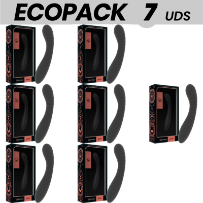 ECOPACK 7 UNIDADES - RITHUAL KRIYA ESTIMULAODR RECARREGVEL G-POINT PRETO 6 + 1 GRTIS - D-225383 - Dona Pimenta