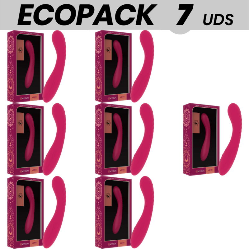 ECOPACK 7 UNIDADES - RITHUAL ESTIMULADOR ORQUÍDEA RECARREGVEL G-POINT KRIYA 6 + 1 GRTIS - D-225384 - Dona Pimenta