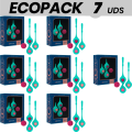 ECOPACK 7 UNIDADES - RITHUAL CONJUNTO DE TREINAMENTO PÉLVICO DEVA AQUA GREEN 6 + 1 GRTIS - D-225390 - Dona Pimenta