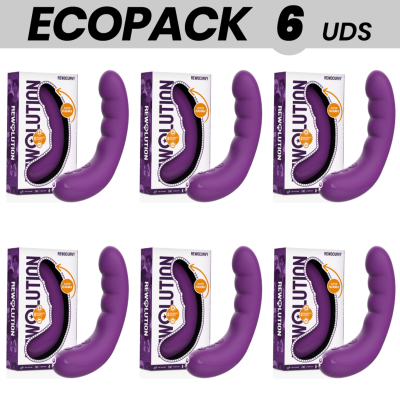 ECOPACK 6 UNIDADES - REWOLUTION REWOCURVY VIBRADOR FLEXÍVEL RECARREGVEL - D-228571 - Dona Pimenta