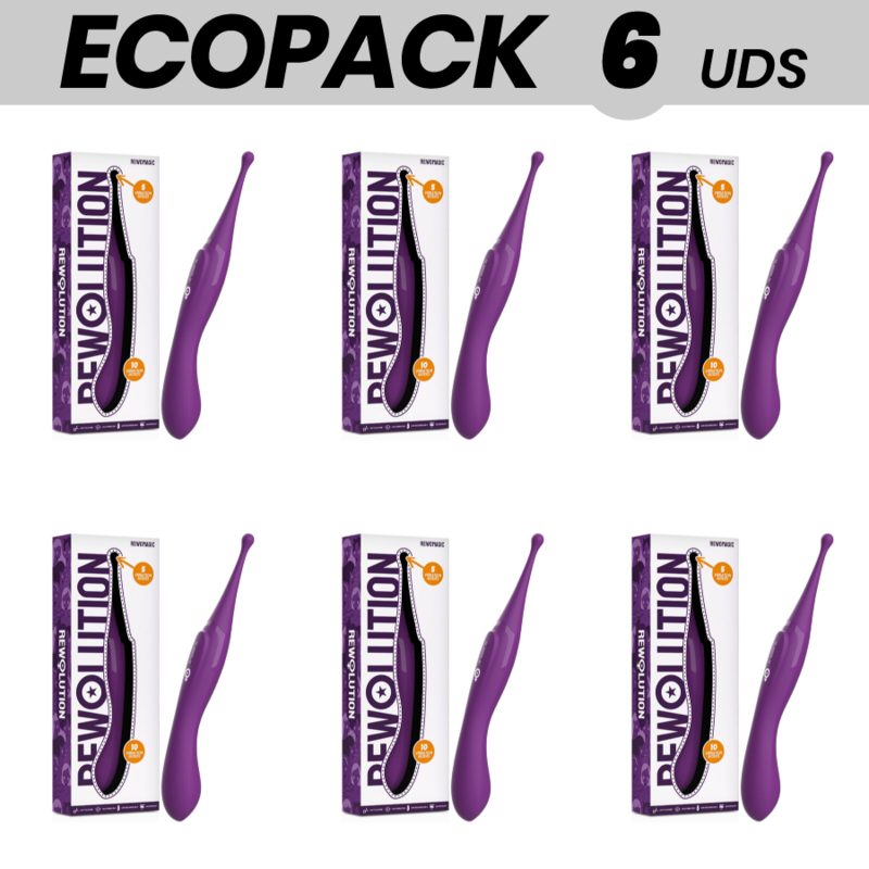 ECOPACK 6 UNIDADES - REWOLUTION ESTIMULADOR FLEXÍVEL REWOMAGIC - D-228573 - Dona Pimenta