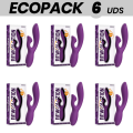 ECOPACK 6 UNIDADES - REWOLUTION REWOFUN VIBRADOR FLEXÍVEL COM COELHO - D-228574 - Dona Pimenta