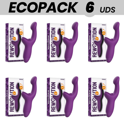 ECOPACK 6 UNIDADES - REWOLUTION VIBRADOR REWOKISS POINT A ESTIMULADOR - D-228579 - Dona Pimenta