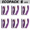 ECOPACK 6 UNIDADES - REWOLUTION VIBRADOR FLEXÍVEL REWOCLASSY - D-228581 - Dona Pimenta