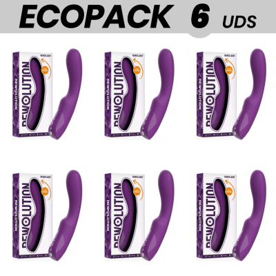 ECOPACK 6 UNIDADES - REWOLUTION VIBRADOR FLEXÍVEL REWOCLASSY - D-228581 - Dona Pimenta