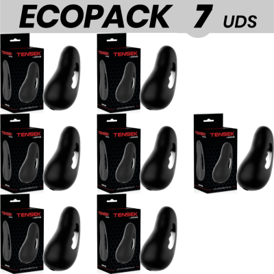 ECOPACK 7 UNIDADES - JAMYJOB MASTURBADOR EXTREME TENSEK 4 PRETO - D-231351 - Dona Pimenta