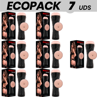 ECOPACK 7 UNIDADES - JAMYJOB BOOTY MASTURBADOR - ANO - D-231354 - Dona Pimenta