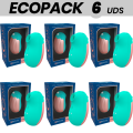 ECOPACK 6 UNIDADES - RITHUAL SHUSHU NOVA GERAO CLITORIAL AQUA - D-231522 - Dona Pimenta